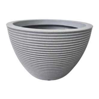 Vaso Polietileno Riscatto Oval Baixo n 30 Nutriplan cor