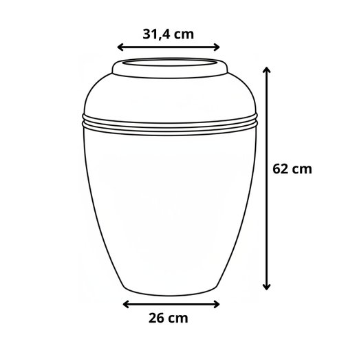 vaso persa redondo terracota n 62 medidas