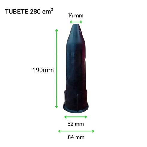 tubete 190 mm 280m nova