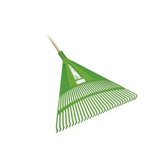 Vassoura Ancinho Plástica 30 Dentes Com Cabo VS 7830 - Trapp