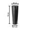 vaso polietileno classic cone 70 nutriplan cor preto medidas