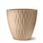 vaso de polietileno infinity redondo 37 nutriplan cor areia capa