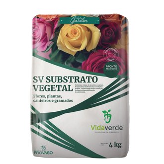 Substrato Vegetal SV Flores Plantas e Canteiros Tropstrato Pronto Uso - Vida Verde