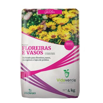 Substrato Floreiras E Vasos Tropstrato Vida Verde Pronto Uso