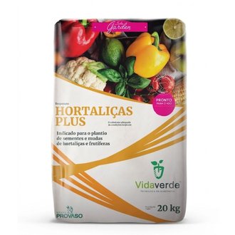Substrato Hortaliças Tropstrato Plus Vida Verde Pronto Uso