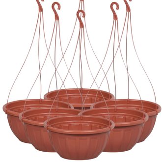 Kit Vaso Cuia Florença 4 Litros Rischiotto Com Haste Cor Marrom