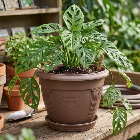 vaso romano 02 com prato nutriplan ambientada