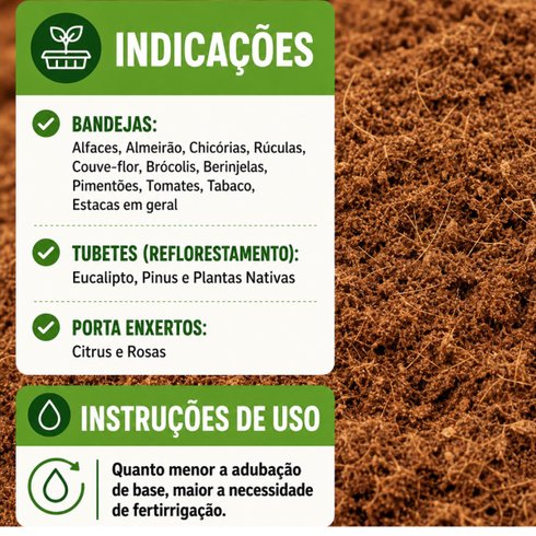 substrato golden mix 47 fibra de coco amafibra 107 litros indicacoes