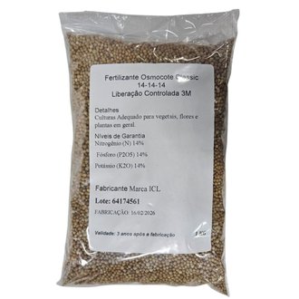 Fertilizante Liberação Controlada Osmocote 14-14-14 Classic 3M ICL