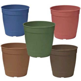 Kit 5 Vasos Aquarela s/ prato N 3,5 Nutriplan - Colorido