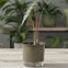 vaso auto irrigavel reciclado n4 21 x 19 cm colecao terrazo raiz cor basalto 3