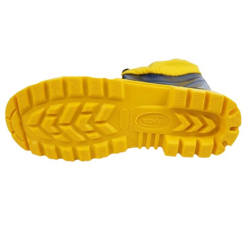 bota de pvc modelo polaina cano longo bracol tamanho 39 solado