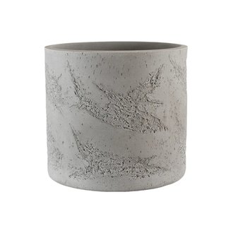 Vaso Polietileno Decorativo Concreto 45 Japi Cor